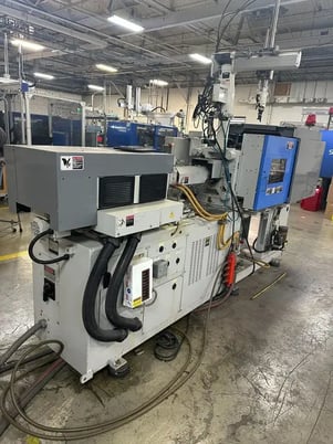 55 Ton, 1.7 oz., Sumitomo #SE50S-C110S, horizontal plastic injection molder, 23.62" daylight, 12.2" x 12.2" - Image 10