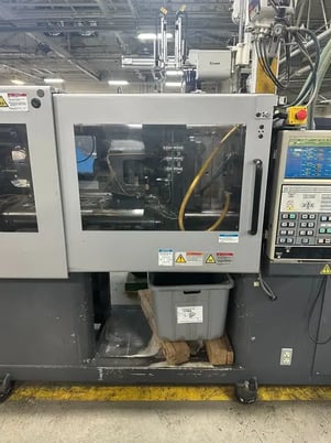 83 Ton, 2.8 oz., Sumitomo #SE75DUZ-C160S, horizontal plastic injection molder, 27.95" daylight, 16.14" x - Image 3