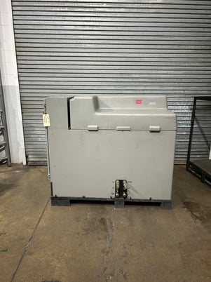 40 HP MTS #505.20, hydraulic power supply, 20 gpm, 3000 psi, water cooled heat exchanger, 2008 - Image 1