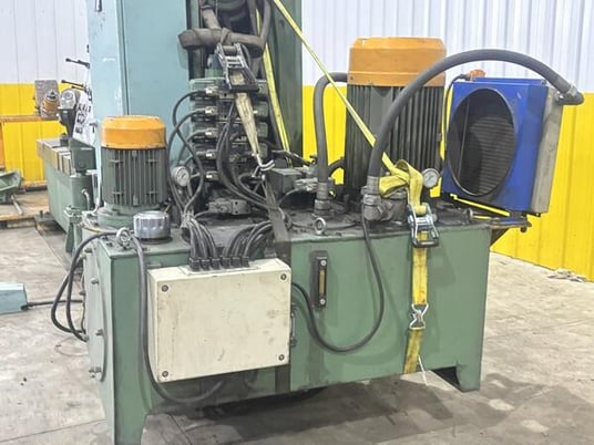 1/4" Boldrini #RIB0-13-HY, Hydraulic Flanging & Dishing Machine, 21"-157" diameter plate, 11.8" knuckle - Image 3