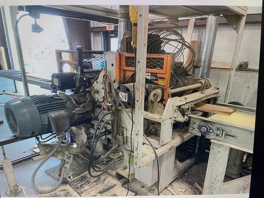 24" Yates Yates American #B-26, Top & Bottom Planer, 10 knives/head, 460 V., 3 phase - Image 2