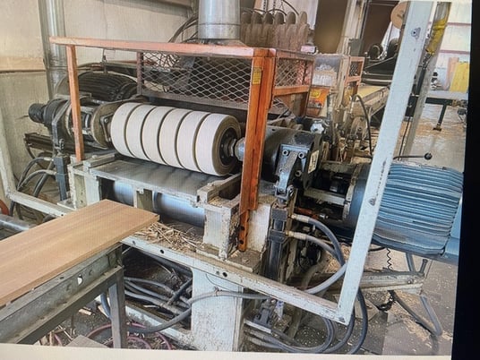 24" Yates Yates American #B-26, Top & Bottom Planer, 10 knives/head, 460 V., 3 phase - Image 3