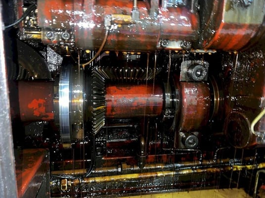 .472" x 5.23" Asahi Sunac #ST-1010, 2 die 2 blow header, 230 PPM, turntable, 2 plane straightener, 2008 - Image 9