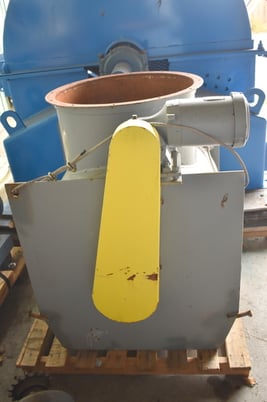 24" Rotary airlock valve, 46" tall, homemade shop built - Image 3