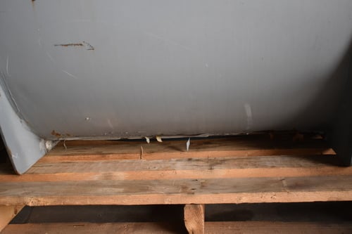 24" Rotary airlock valve, 46" tall, homemade shop built - Image 9