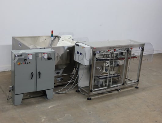 New England #NEZX-60, automatic, Stainless steel, bulk plastic bottle feeder, unscrambler & hopper with - Image 1