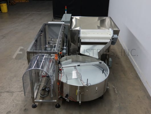 New England #NEZX-60, automatic, Stainless steel, bulk plastic bottle feeder, unscrambler & hopper with - Image 3