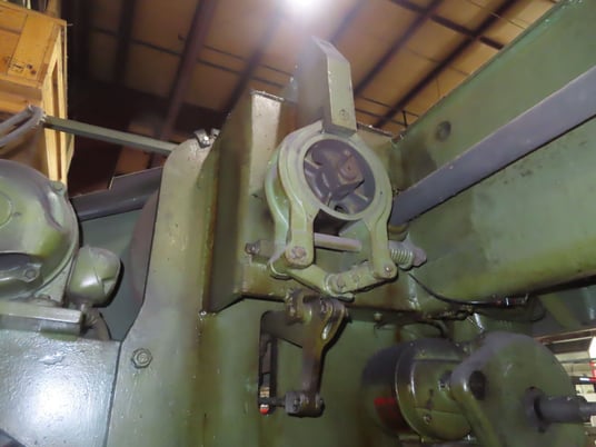 90 Ton, Verson #306-90, hydraulic press brakes, 8' overall, 78" between housing, 3" stroke, 12" Shut Height - Image 8