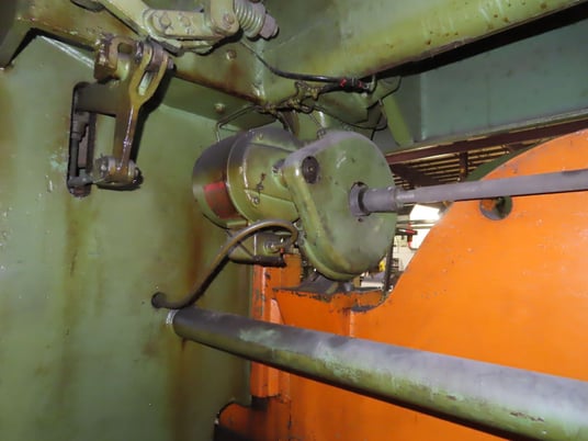 90 Ton, Verson #306-90, hydraulic press brakes, 8' overall, 78" between housing, 3" stroke, 12" Shut Height - Image 9
