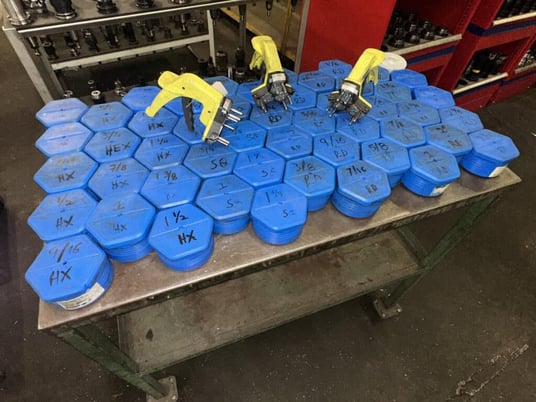 Royal Products, Hardinge #QG-65, Quick Grip Collets & QG Installation Tools, Hex, Round & Square - Image 2