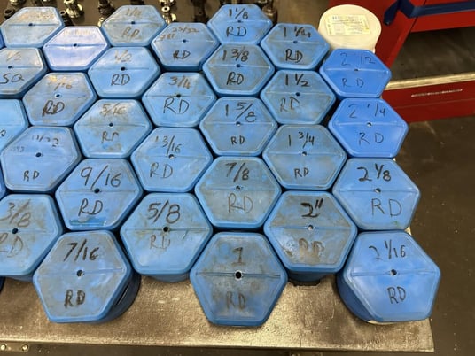 Royal Products, Hardinge #QG-65, Quick Grip Collets & QG Installation Tools, Hex, Round & Square - Image 8