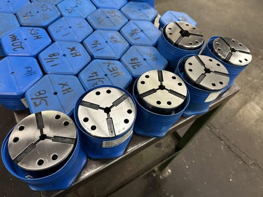 Royal Products, Hardinge #QG-65, Quick Grip Collets & QG Installation Tools, Hex, Round & Square - Image 9