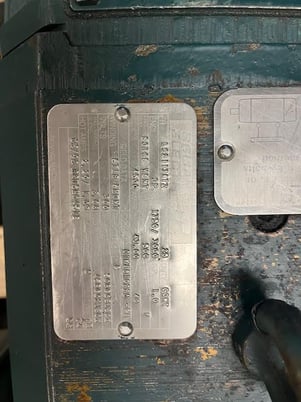 25 HP 1750/3000 RPM Reliance, Frame LC2113ATZ, Stab Shunt, 500 VA - Image 2