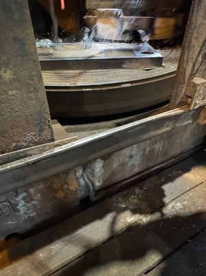 Blanchard #32-60, Rotary Surface Grinder, 60" chuck, 64" swing, 32" wheel diameter, 500 RPM, 100 HP, - Image 4