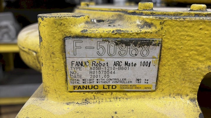 Fanuc, ArcMate 100i, Robotic Welder, 6 axis, 6 kg 13.2 lb. payload, 1368 mm 53.9" reach, Fanuc System R-J3 - Image 8