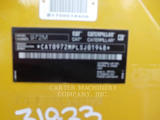 Cat 972M, Wheel Loader, 2099 hours, S/N: LSJ01948, 2018 - Image 6