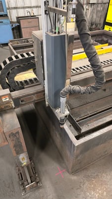 Shop Sabre #3000, CNC Plasma Cutter, w/Controller & Torch, 2" Cut capacity, 11' x 11' Water Table, 200 Amps - Image 6