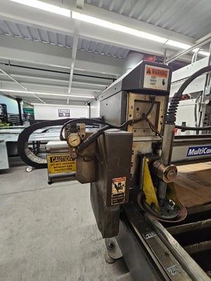 MultiCam #1000, CNC Plasma, 5' x 20' Work Area, 6" Z-Axis Travel, 4.5" Z-Axis Clearance, 800 IPM Cutting - Image 6