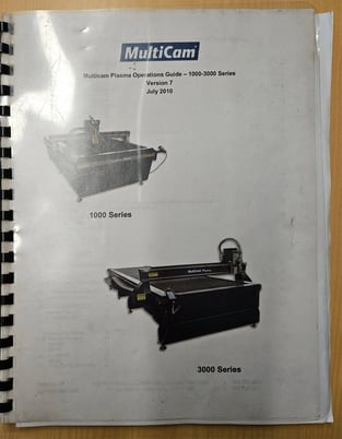 MultiCam #1000, CNC Plasma, 5' x 20' Work Area, 6" Z-Axis Travel, 4.5" Z-Axis Clearance, 800 IPM Cutting - Image 8