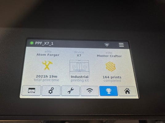 Markforged #X7, 3D Printer, CFR Process, 330 x 270 x 200 mm Build Volume, 50-250 um Z-Layer Resolution - Image 8