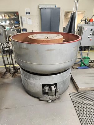 10 cu.ft. Roto-Finish #ER-1011, Dryer, 12.5" width Process Channel, 33.25" diameter Center Column, 12.5" - Image 1