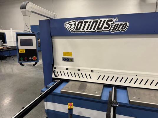 Otinus #SMO-3108-C8, Guillotine Shear, 5/16" x 10' capacity, 29" Backgauge Retract Distance, 13 SPM, 15 kW - Image 2