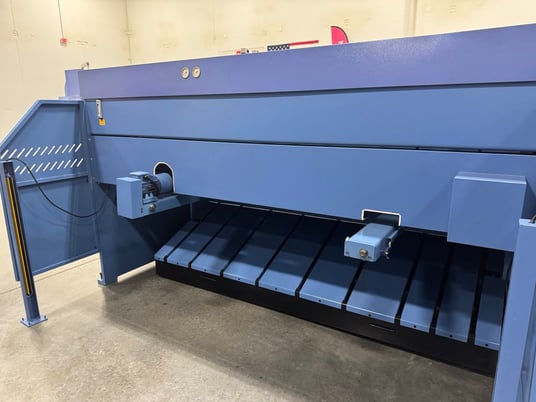 Otinus #SMO-3108-C8, Guillotine Shear, 5/16" x 10' capacity, 29" Backgauge Retract Distance, 13 SPM, 15 kW - Image 4