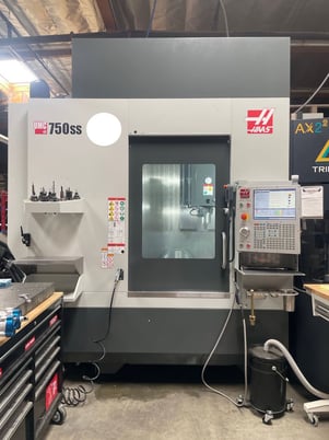 Haas #UMC-750SS, Universal Machining Center, 30" X, 20" Y, 20" Z, 27" Part Swing, 19.7" Platter diameter - Image 1