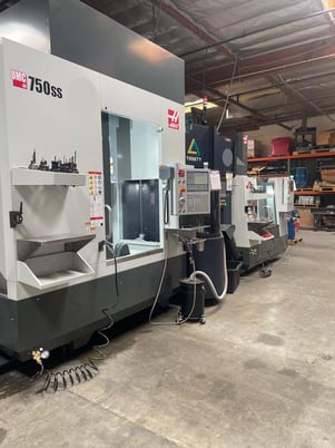 Haas #UMC-750SS, Universal Machining Center, 30" X, 20" Y, 20" Z, 27" Part Swing, 19.7" Platter diameter - Image 4