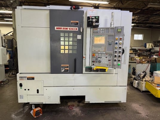 Mori Seiki #NL-1500MC/500, CNC lathe, 4-Axis, 8" chuck, 14.02"turning diameter, 20.2"turning length, 2012 - Image 1