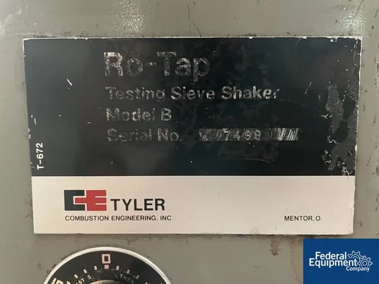 8" Ro-Tap #RX-29" Sieve, 0.25 HP, 115/230 V., sound attenuated enclosure (3 available) - Image 2