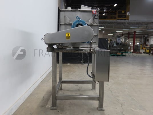 25 cu.ft. Marion, 304 Stainless Steel paddle mixer, 60" L x 27" W x 30-1/2"D, bolt down cover, 10 HP - Image 4