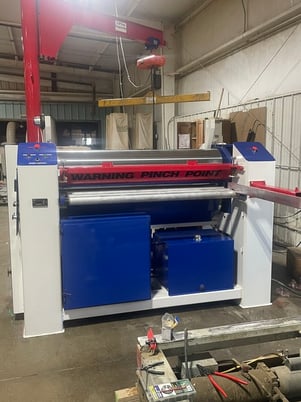 60" Monco #TB-60, Laminator Line, top & bottom, 25-106 FPM, Refurbished, - Image 2