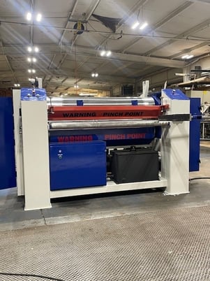 60" Monco #TB-60, Laminator Line, top & bottom, 25-106 FPM, Refurbished, - Image 4