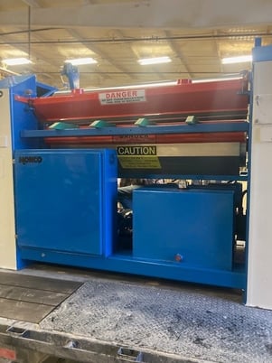 60" Monco #TB-60, Laminator Line, top & bottom, 25-106 FPM, Refurbished, - Image 5