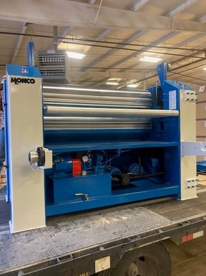 60" Monco #TB-60, Laminator Line, top & bottom, 25-106 FPM, Refurbished, - Image 6