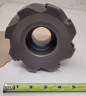 ZCC CT EMP02-5.00"-B1.50" AP16-08 Square Shouldering Indexable Face Mill - Image 7