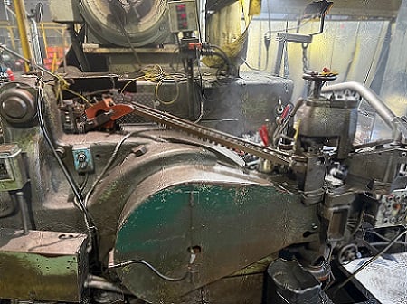 3/4" x 6" National 3 die bolt maker, 50 PPM, serial #15767, 1945 - Image 8