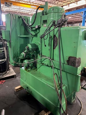 Blanchard #11-20, rotary surface grinder, 20" magnetic chuck, 11" solid wheel, 12" under wheel, 1970 - Image 4