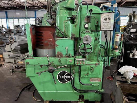 Blanchard #11-20, rotary surface grinder, 20" magnetic chuck, 11" solid wheel, 12" under wheel, 1970 - Image 5