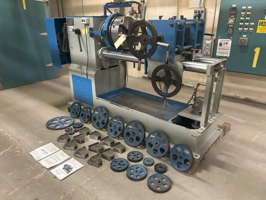 1" -4" National Cutting Tools, steel pipe threading machining, threader, lubrication system, automatic feed - Image 2