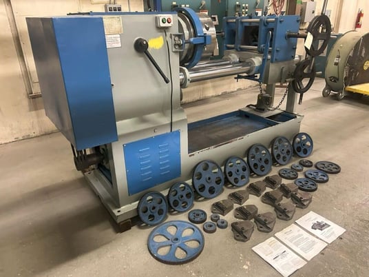 1" -4" National Cutting Tools, steel pipe threading machining, threader, lubrication system, automatic feed - Image 3