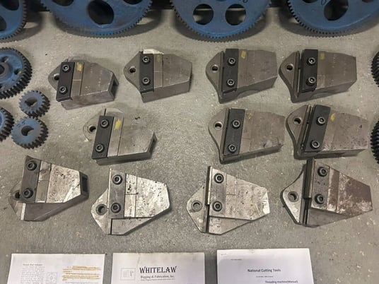 1" -4" National Cutting Tools, steel pipe threading machining, threader, lubrication system, automatic feed - Image 6