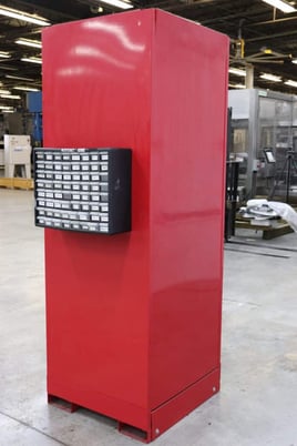 CNC hydraulic collet chucks with 41 assorted Crawford D style multibore spring collets - Image 7