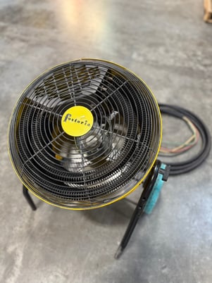51000 BTU Fostoria #FES-1520-3, portable electric heater, 3 phase, 15 KW - Image 3
