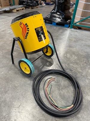 51000 BTU Fostoria #FES-1520-3, portable electric heater, 3 phase, 15 KW - Image 4
