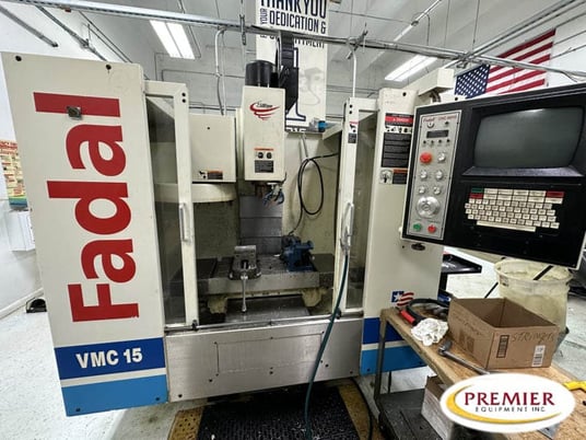 Fadal #VMC15, Fadal CNC88HS Control, 20" X, 16" Y, 20" Z, 7500 RPM, 21 automatic tool changer, Cat 40, 1999 - Image 1