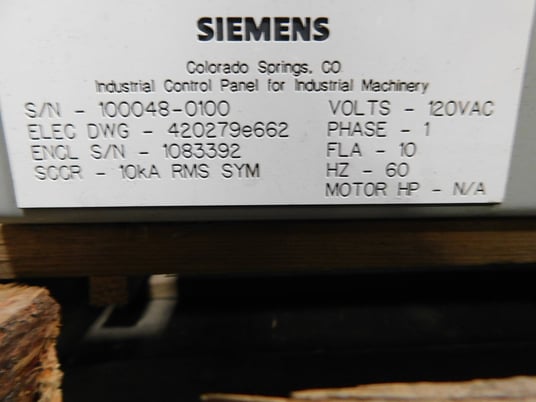 Siemens MMF control panel, Compactlogix L33ER, Panelview Plus 1000 - Image 10