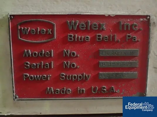 54" Welex, 5 Layer Extrusion Sheet Line, 10-150 mil thick sheets, 3.5" extruder - Image 2