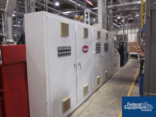 54" Welex, 5 Layer Extrusion Sheet Line, 10-150 mil thick sheets, 3.5" extruder - Image 4